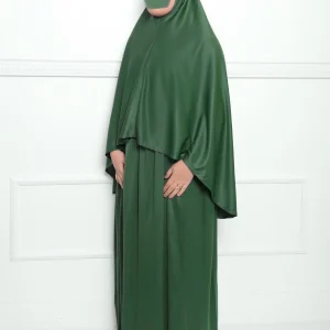 Ensemble de prière deux pièces vert