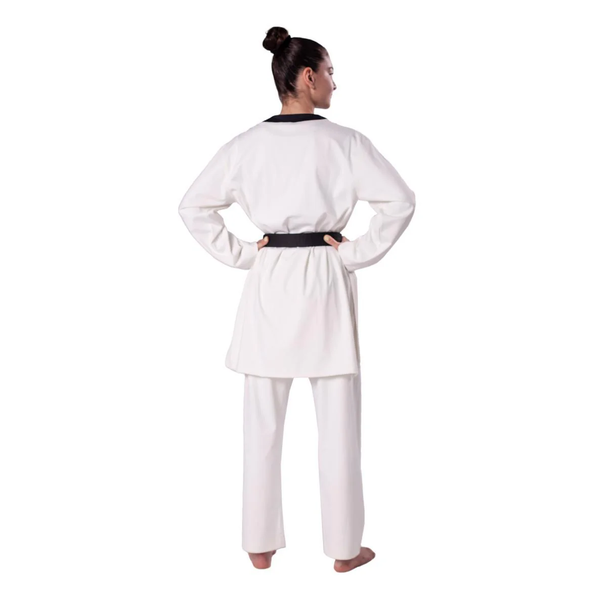 Dobok de Taekwondo Kwon Slimfit WT Col Noir : Boutique des Arts Martiaux – Image 3