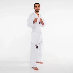 Dobok WT Training Col Blanc FUJIMAE en Promotion