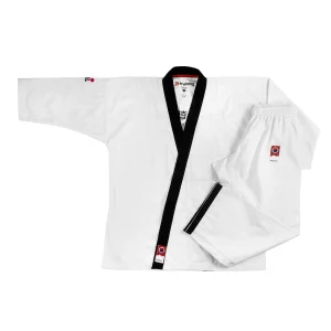 Dobok Hapkido FUJIMAE Blanc avec Liseré Noir