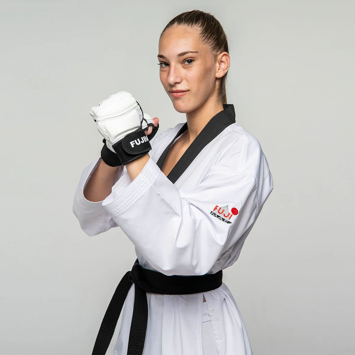 Dobok de Taekwondo FUJIMAE ProWear WT Col Noir - 10232 – Image 6