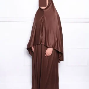 Ensemble de prière deux pièces Chocolat