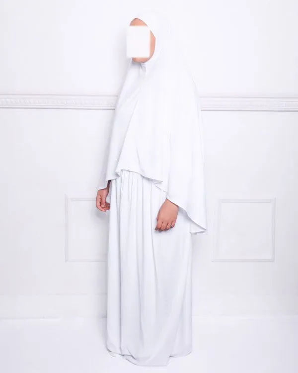 Ensemble de prière deux pièces Blanc