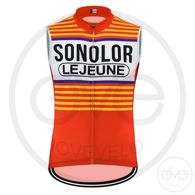 Coupe-Vent Cyclisme Sans Manches ETÉ SONOLOR LEJEUNE