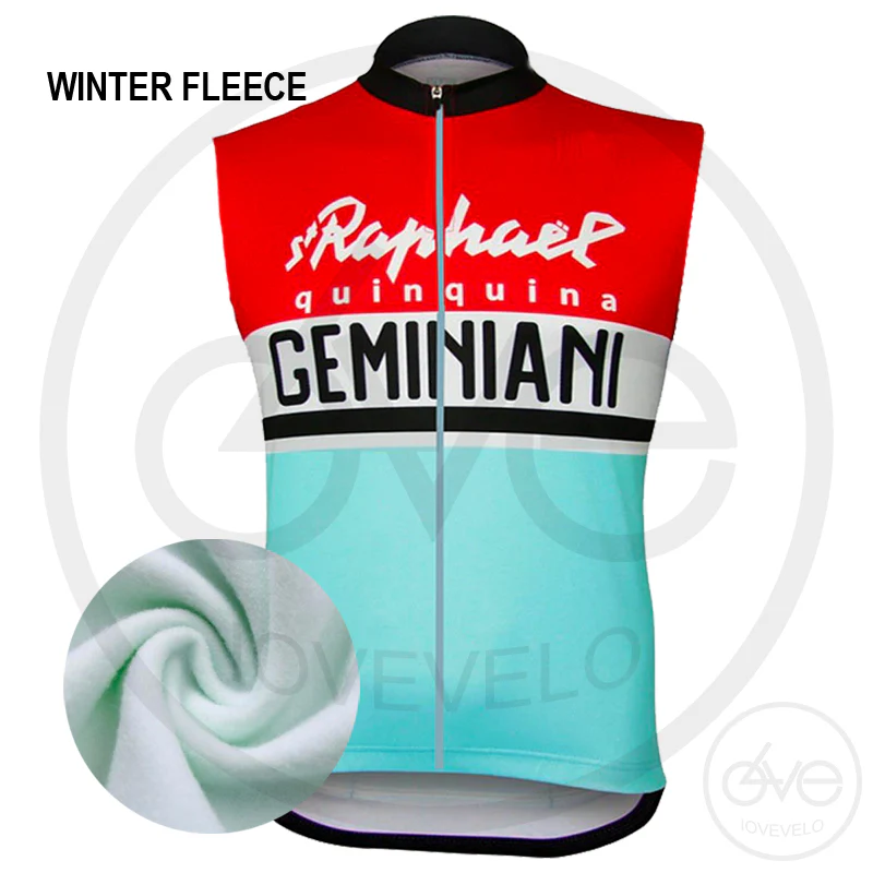 Coupe-Vent Cyclisme Sans Manches HIVER SAINT-RAPHAEL-GEMINIANI – Image 2