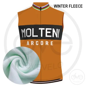 Coupe-Vent Cyclisme Sans Manches HIVER MOLTENI SAVANE