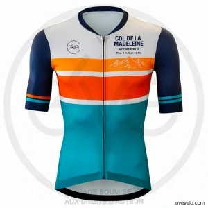 Maillot Design "COL de la MADELEINE"