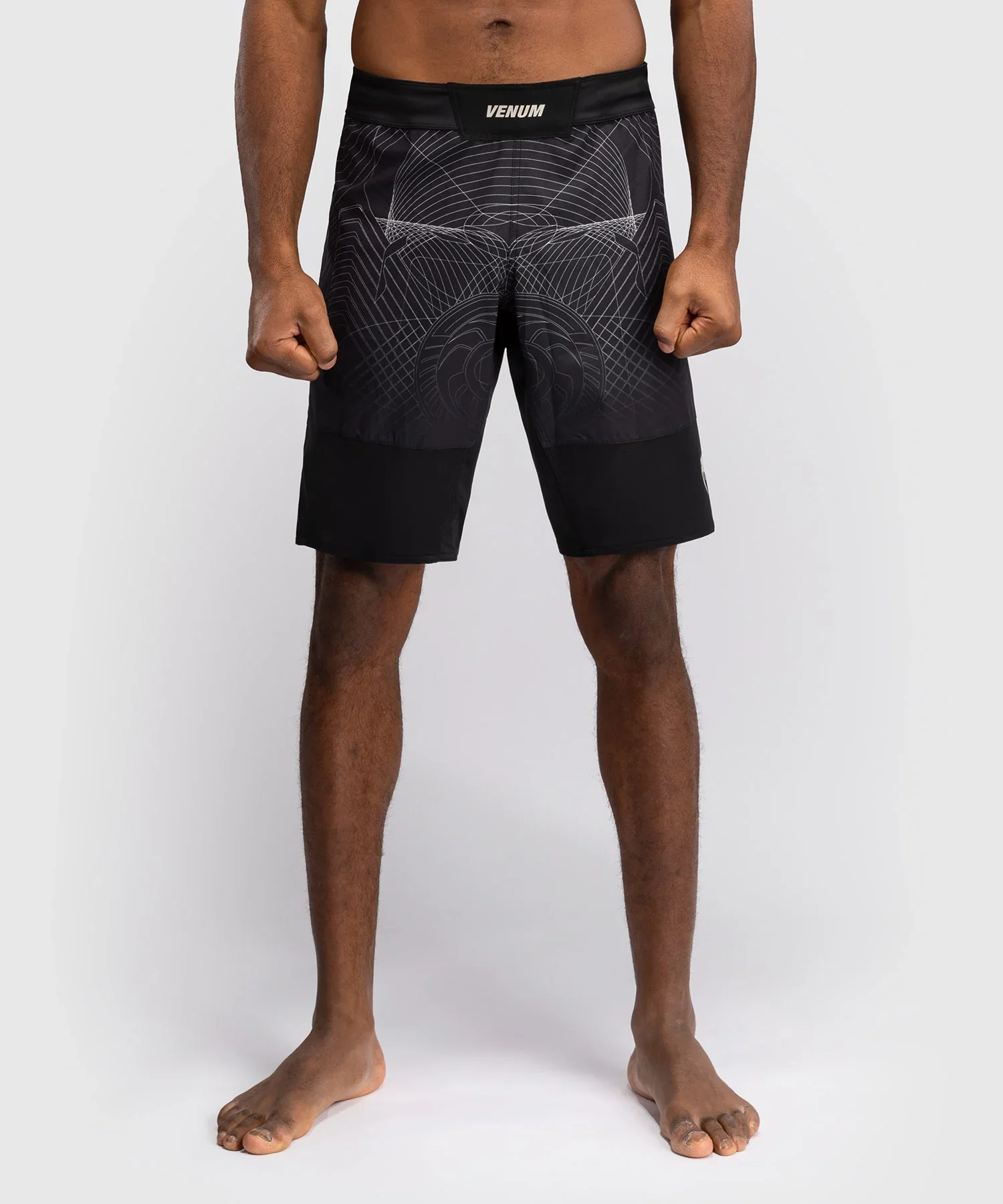 Fight Shorts Venum G-Fit Air - Noir Profond/Sable
