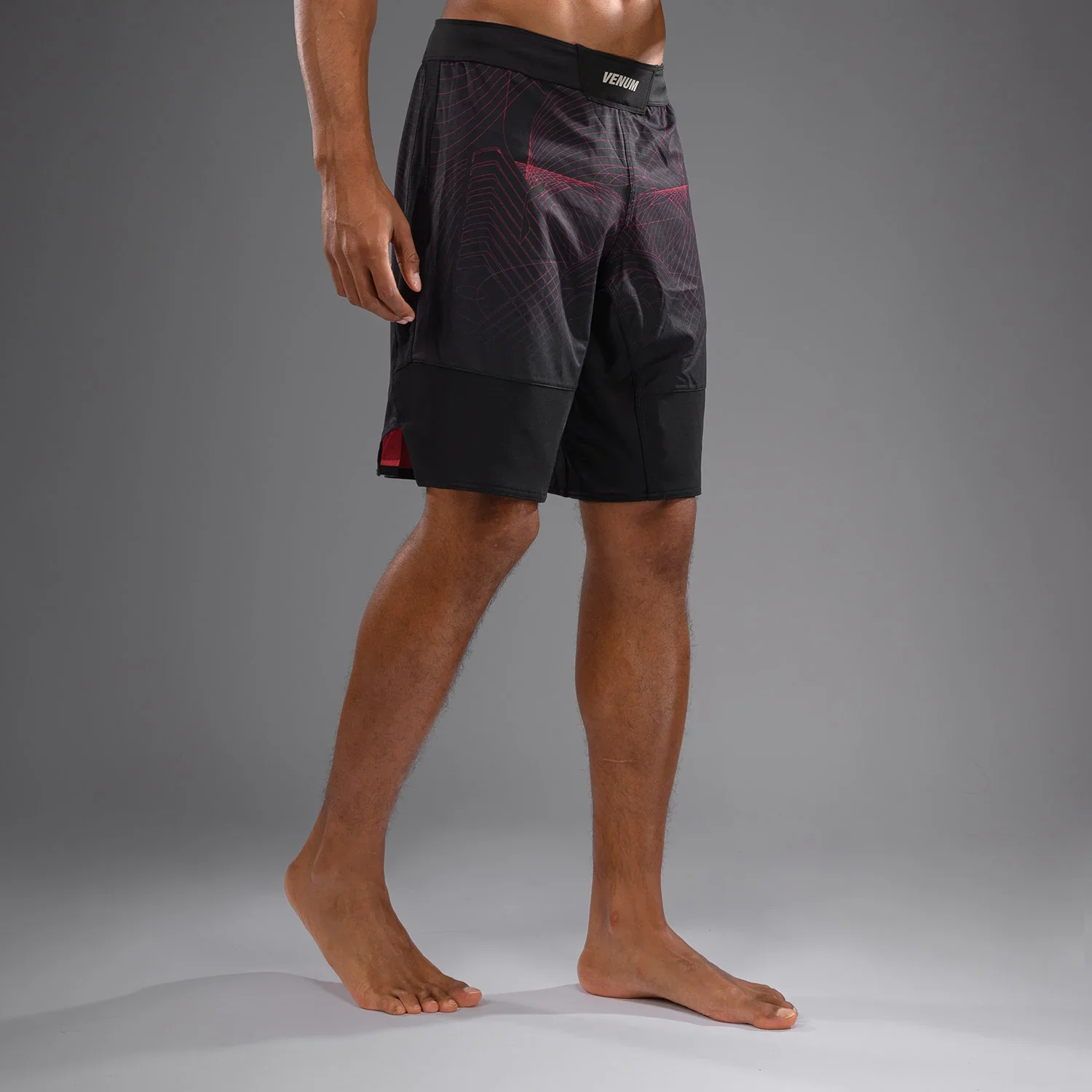 Fightshort Venum G-Fit Air - Noir/Rouge – Image 5