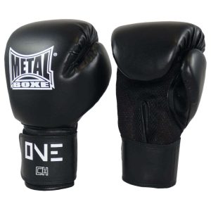 Gants de Boxe Metal Boxe One (MBGAN002) - Noir