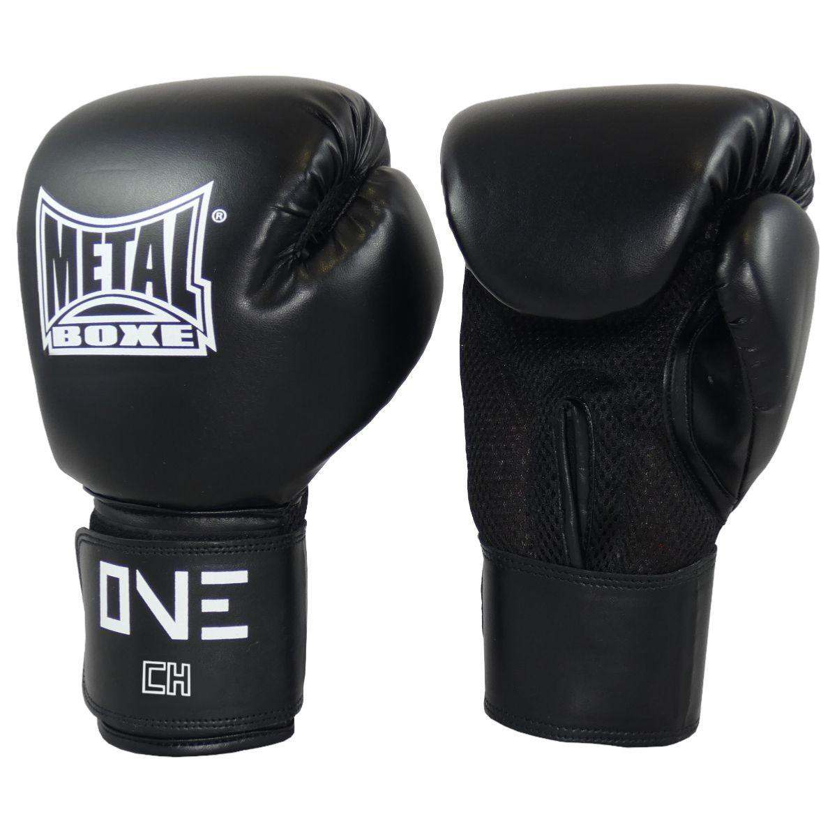 Gants de Boxe Metal Boxe One (MBGAN002) - Noir – Image 2