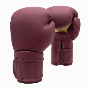 Gants Boxe FUJIMAE Advantage Cuir 2 QS Bordeaux