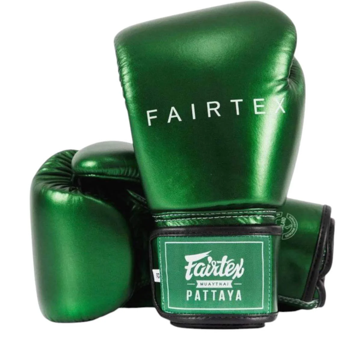 Gants de Boxe Fairtex Metallic Vert V22 – Image 2