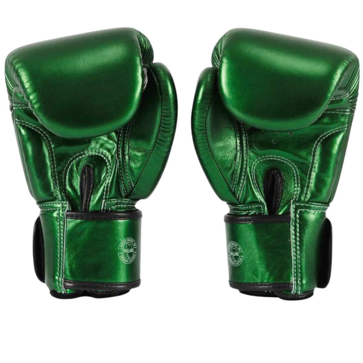 Gants de Boxe Fairtex Metallic Vert V22 – Image 3