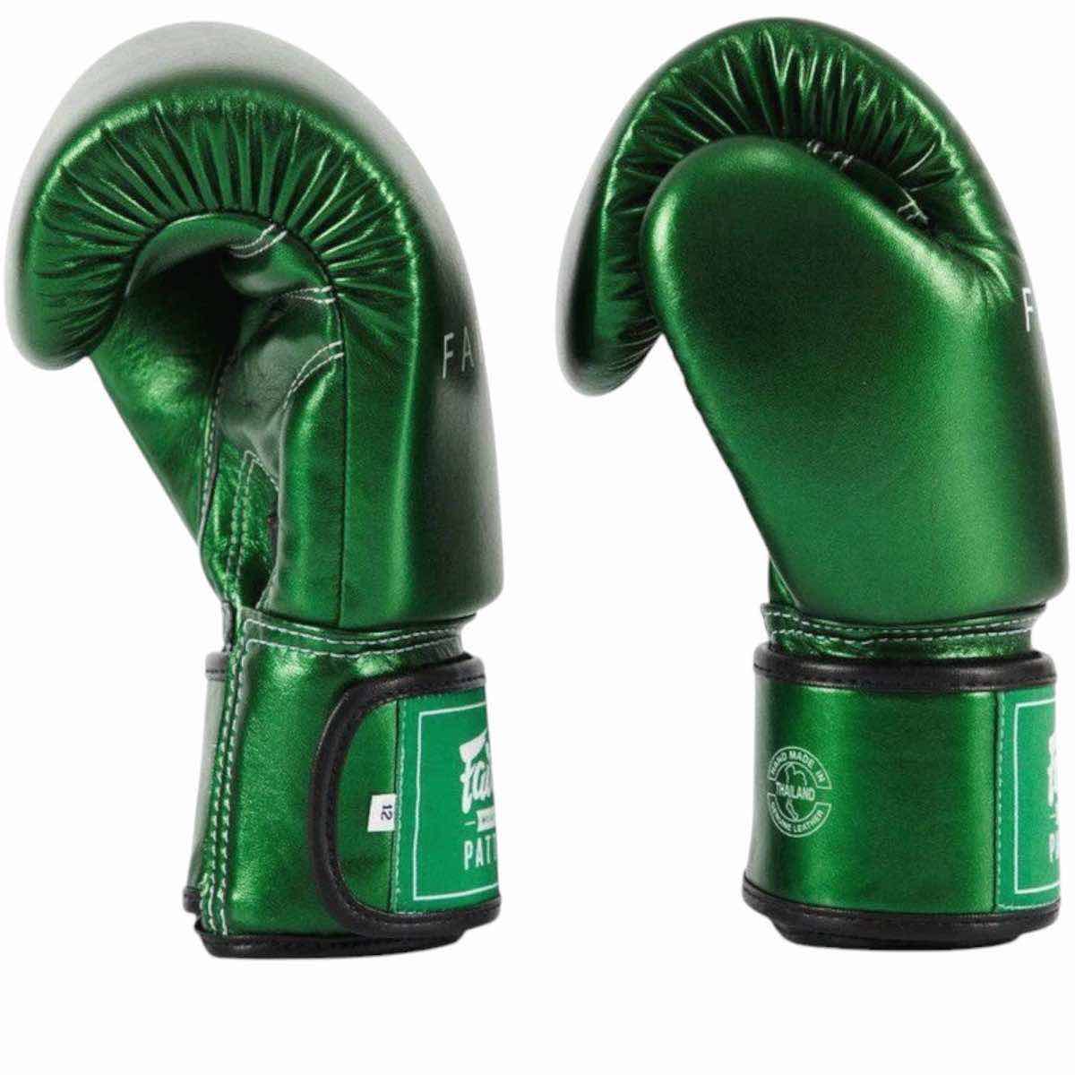 Gants de Boxe Fairtex Metallic Vert V22 – Image 4