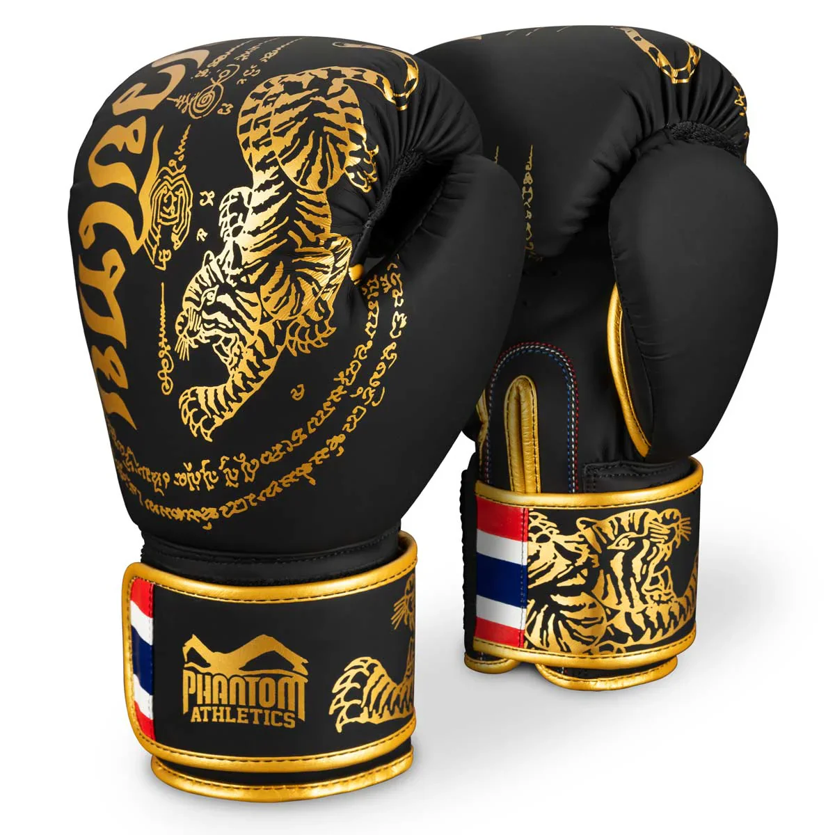 Gants de Boxe MUAY THAI - Phantom Athletics - Noir/Or – Image 2