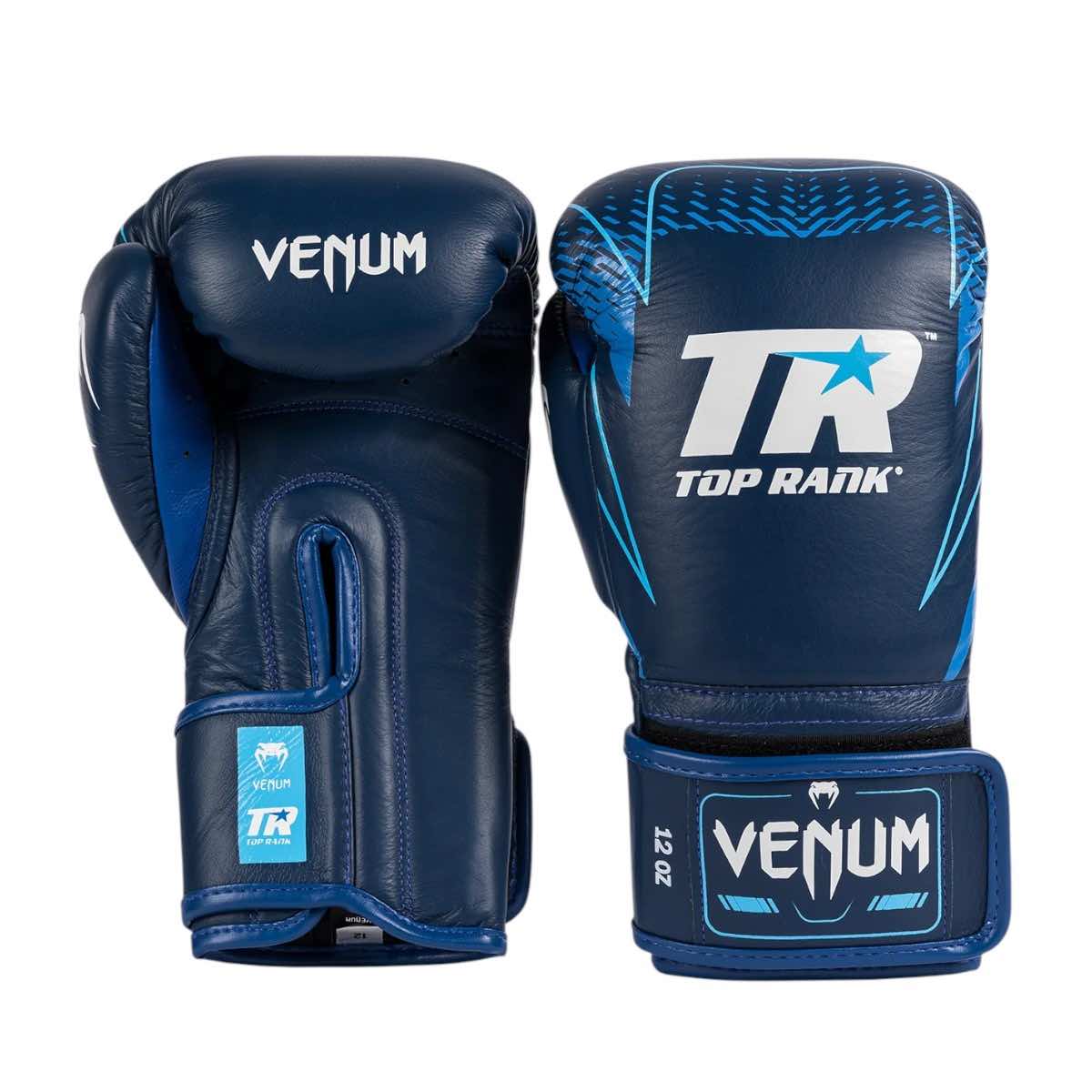 Gants de Boxe Pro Venum x Top Rank Original Hammer – Bleu – Image 2