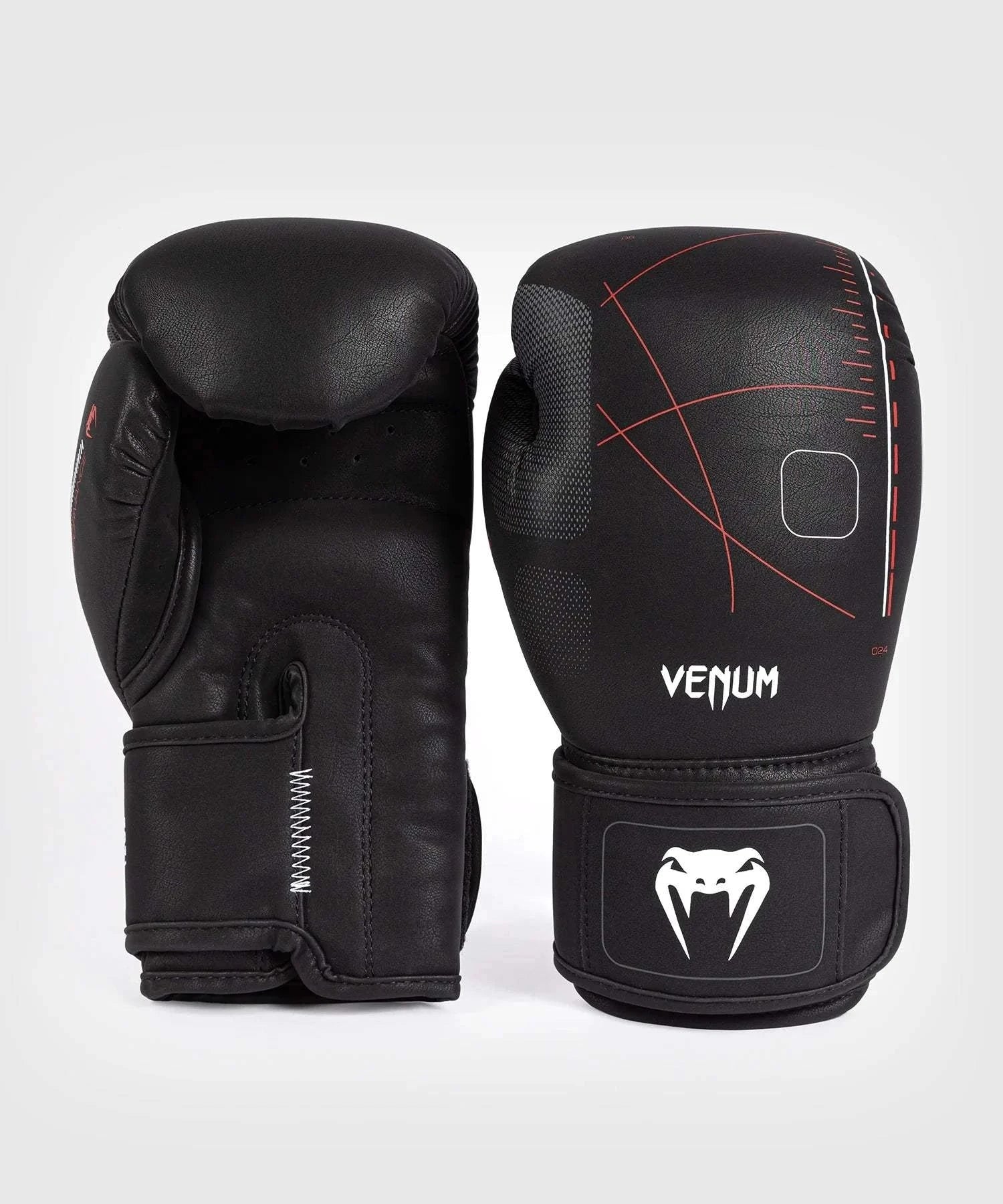 Gants de Boxe Tactical XT Venum Noir/Rouge Feu – Image 3