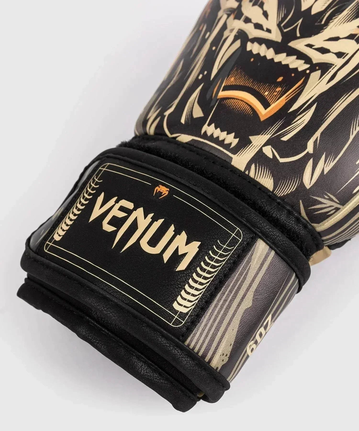 Gants de Boxe Venum Tiger pour Enfants - Noir/Orange Néon – Image 3