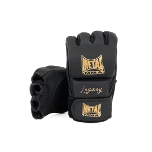 Gants de Combat MMA LEGACY - Metal Boxe - Noir/Or