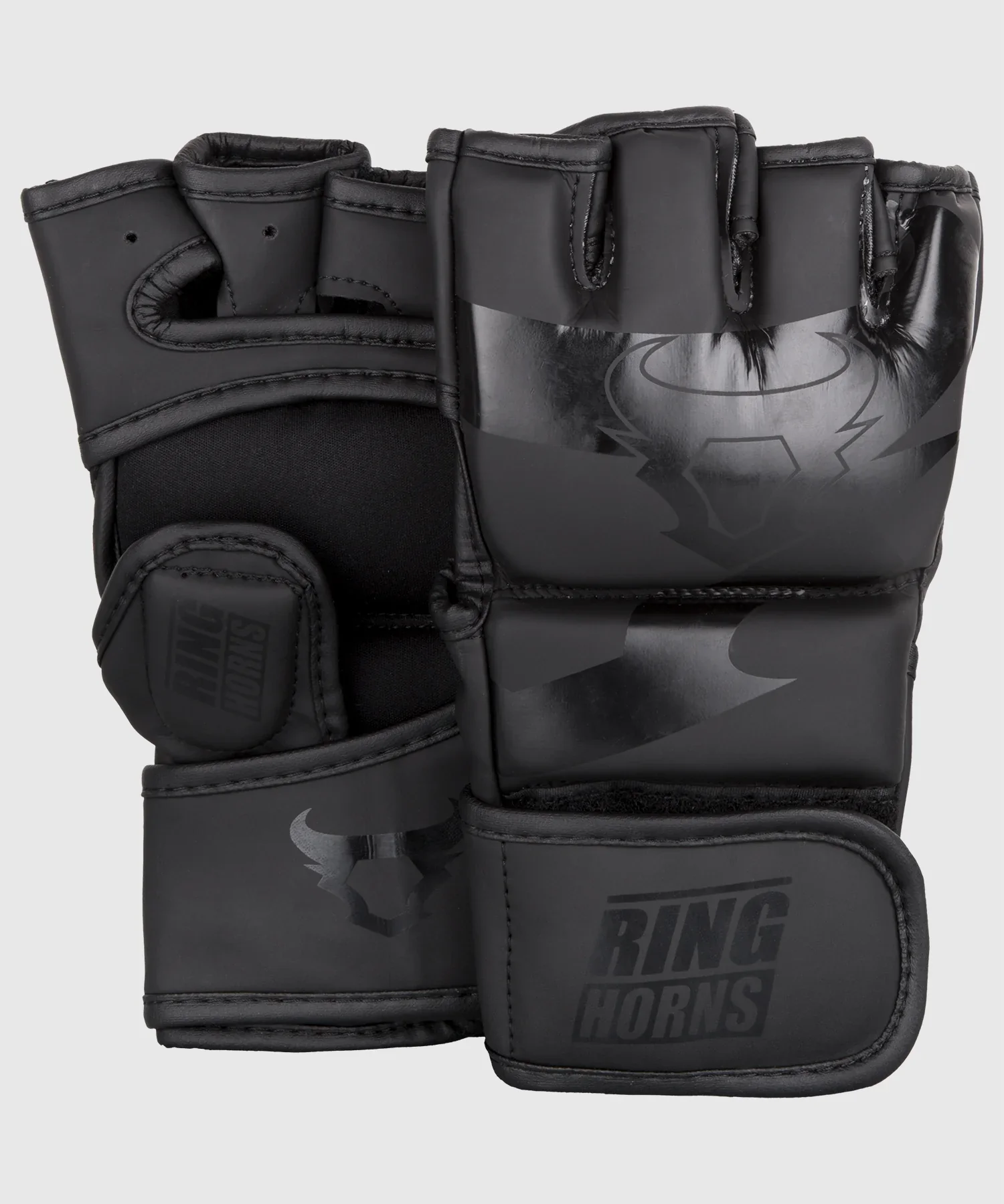 Gants de MMA Ringhorns Charger - Black/Black – Image 2