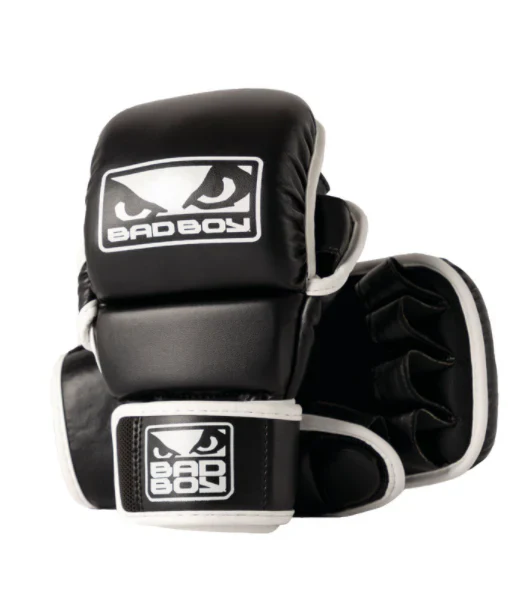 Gants de MMA Sparring Bad Boy - Noir/Blanc – Image 2