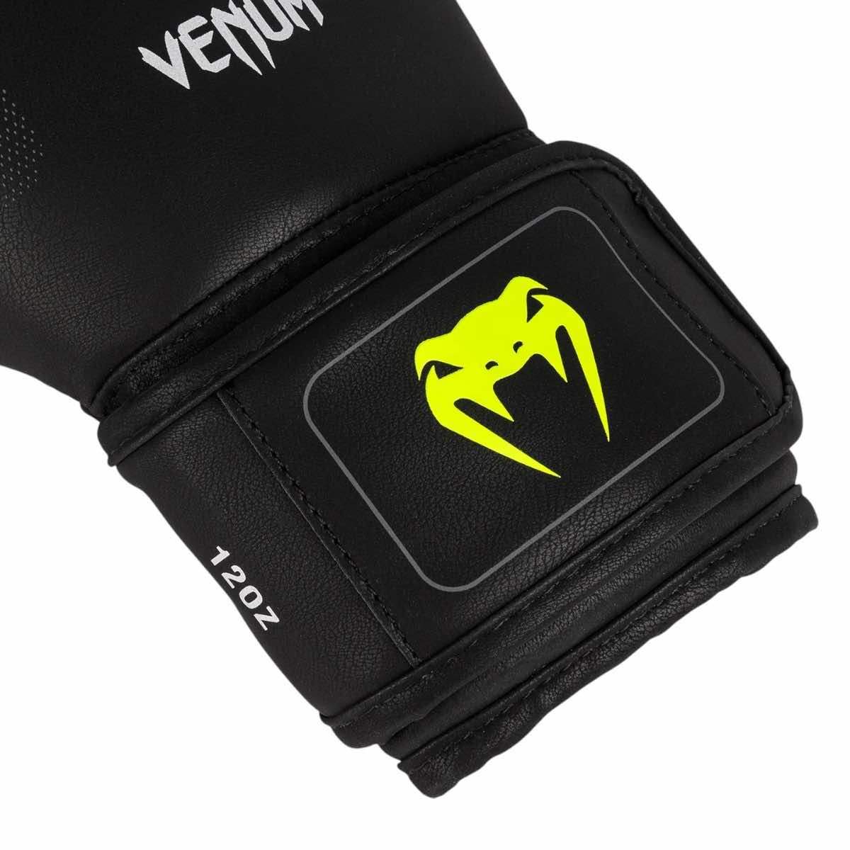Gants de boxe Venum Training Camp 4.0 - Noir/Vert Néon – Image 4