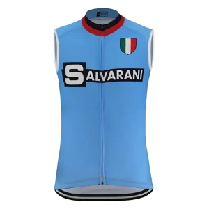 Coupe-Vent Cyclisme Sans Manches ETÉ SALVARANI