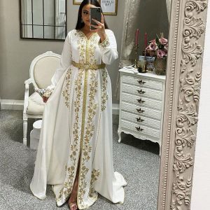 Caftan MariageMarocain Blanc