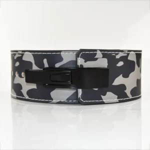 Ceinture de force à levier camouflage gris