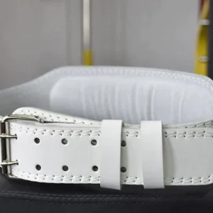 Ceinture de musculation blanc