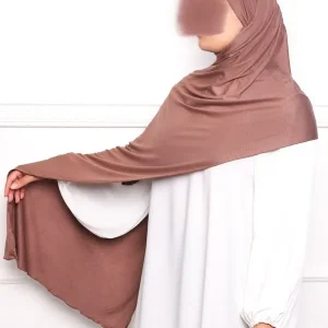 Hijab à enfiler en jersey