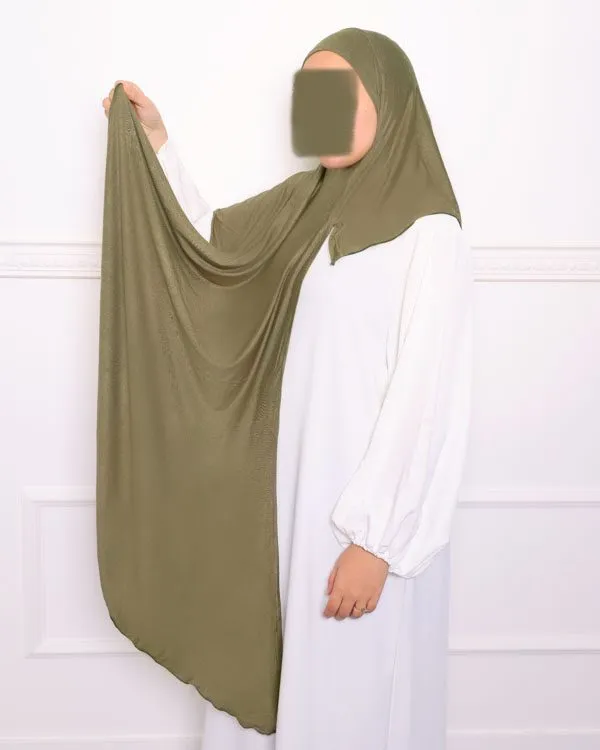 Hijab en Jersey pour lunette ou écouteurs – Image 4