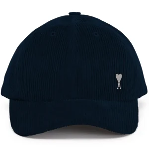 AMI Paris Casquette Navy Velours