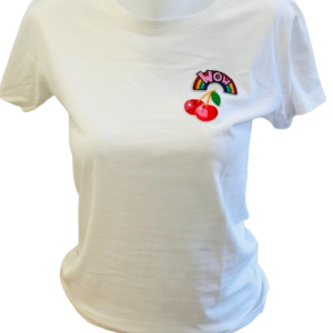T-shirt blanc Wow