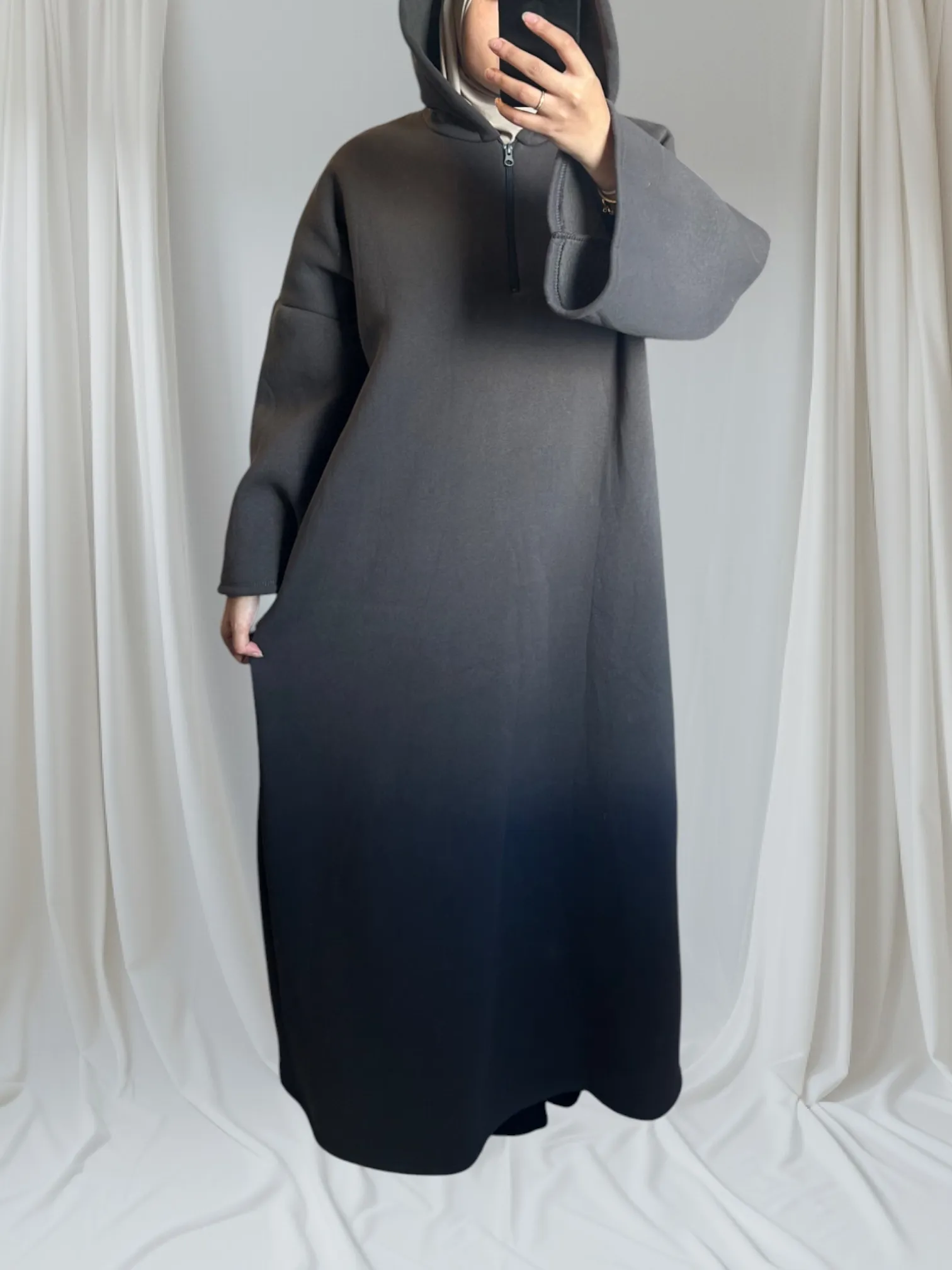 Robe sweat épaisse en coton