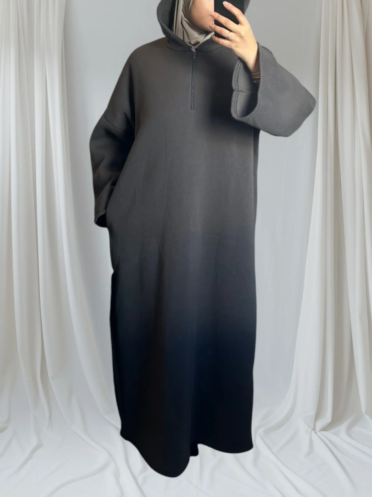 Robe sweat épaisse en coton – Image 8