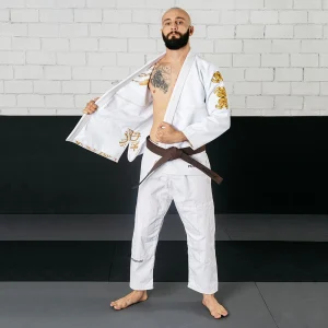 JJB Gi FUJIMAE Shaka 21 QS Blanc