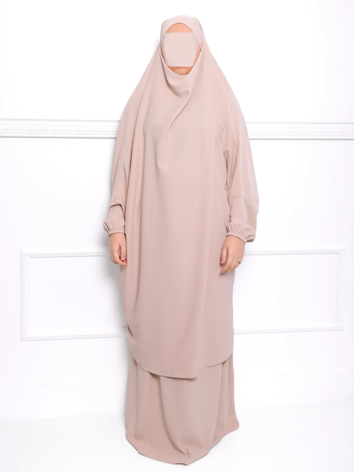 Jilbab en Soie de Médine deux pièces – Image 6