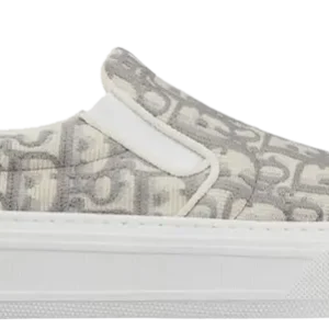 Dior Solar Slip-On Oblique Grey Stone