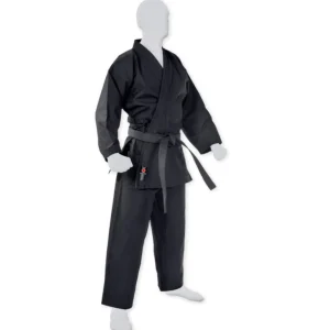 Kimono Karaté & Viet Vo Dao Noir Dojo Master – Coton Résistant