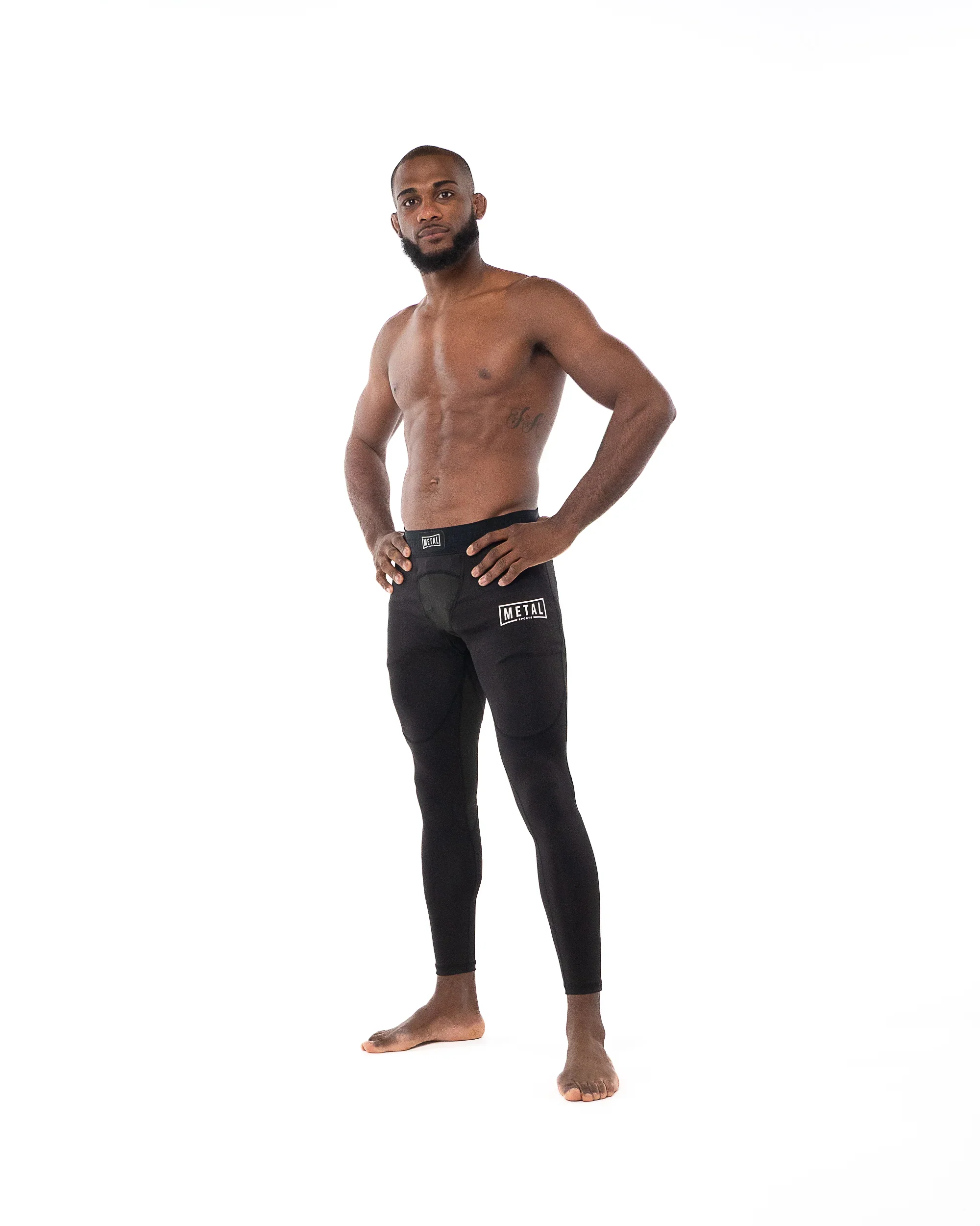 Legging Homme Metal Boxe - Noir – Image 3