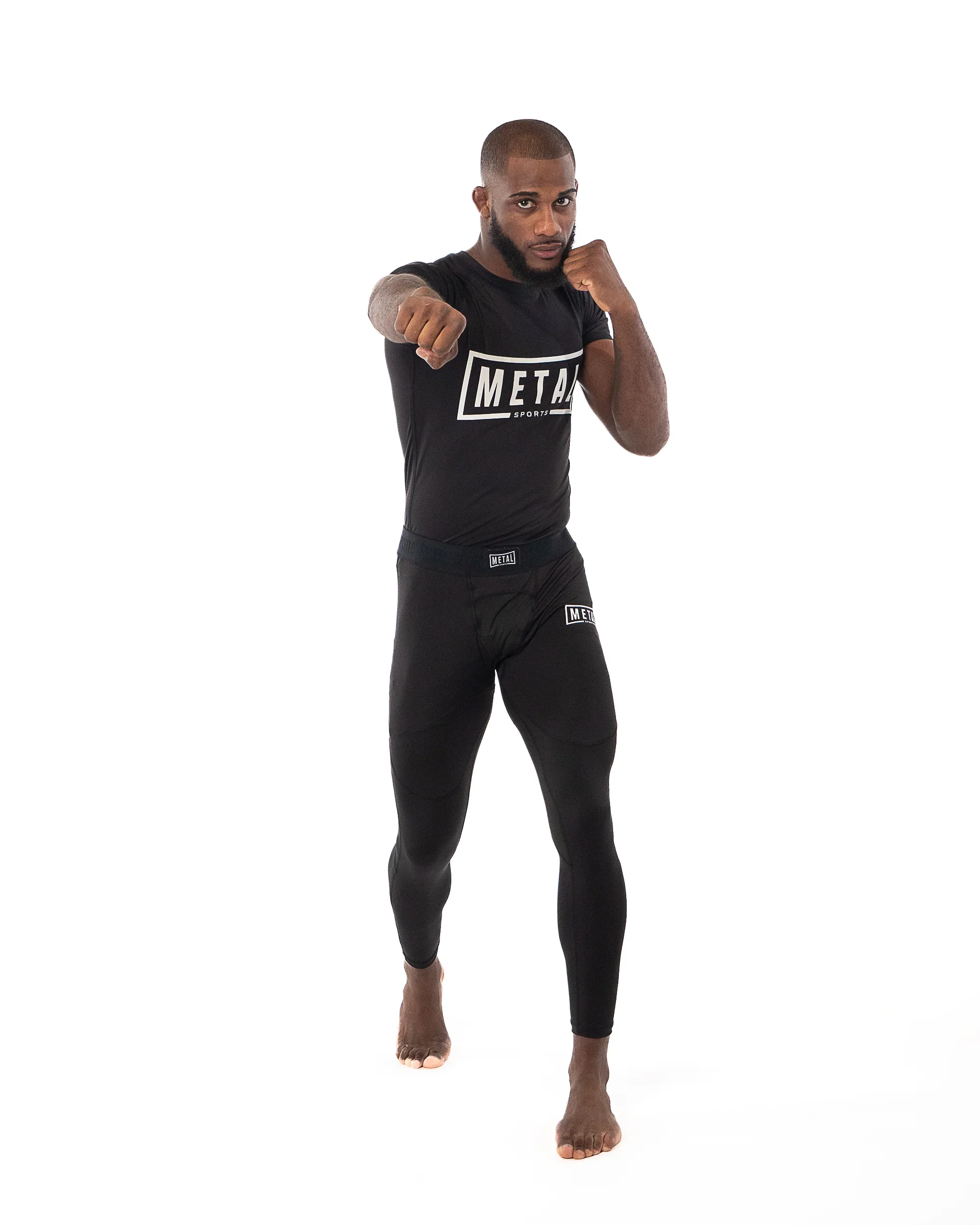 Legging Homme Metal Boxe - Noir – Image 4