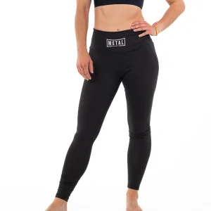 Legging Pour Femmes Metal Boxe - Noir