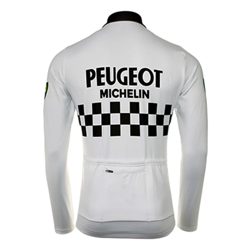 SOLDE MAILLOT HIVER PEUGEOT BP Blanc Taille L – Image 3