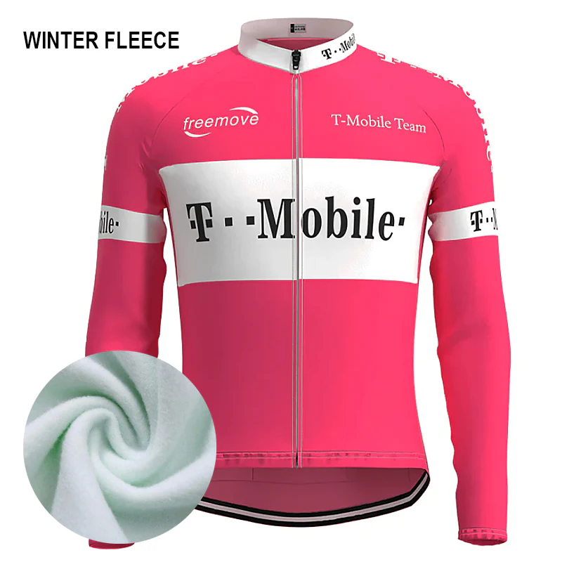 Maillot Hiver Vintage T.MOBILE ROSE