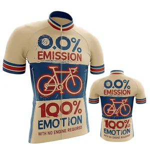Maillot Design "0% émission 100% émotion"