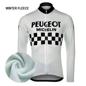 SOLDE MAILLOT HIVER PEUGEOT BP Blanc Taille L