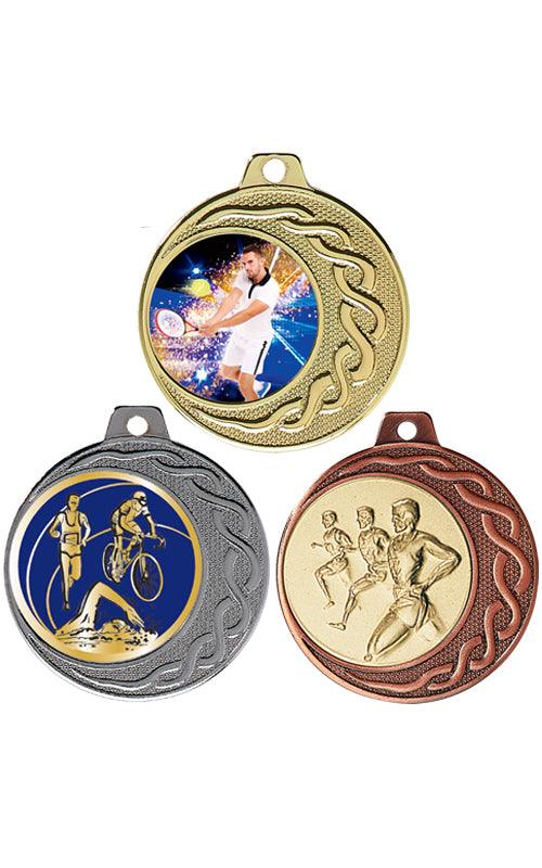 Médaille personnalisable métal 70 mm – Image 2