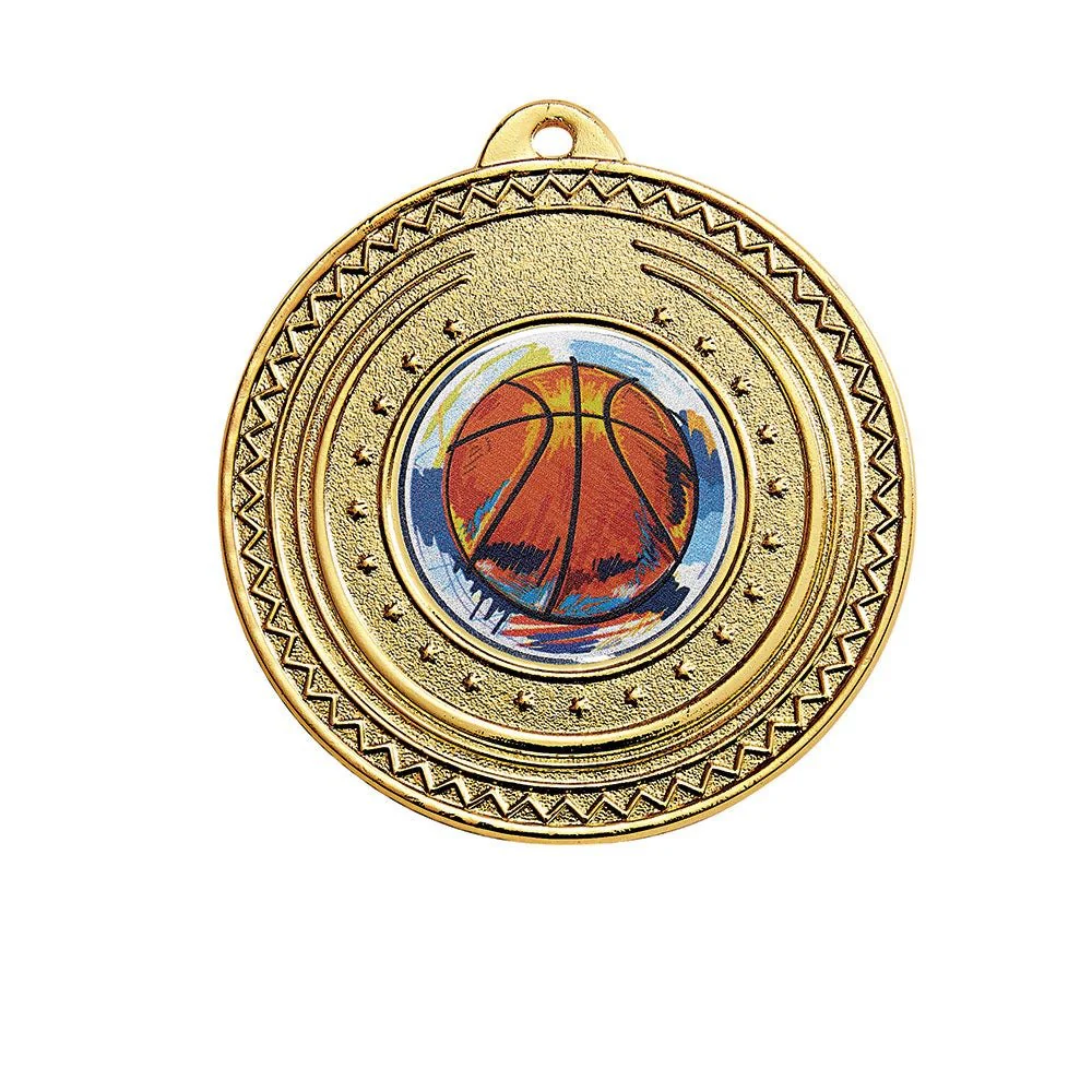 Médaille porte-centre fer diamètre 50 mm - MB5007 – Image 2